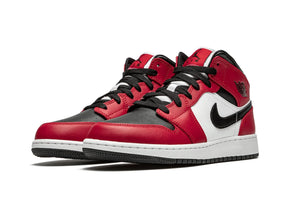 Nike Air Jordan 1 Mid "Chicago Black Toe" - street-bill.dk