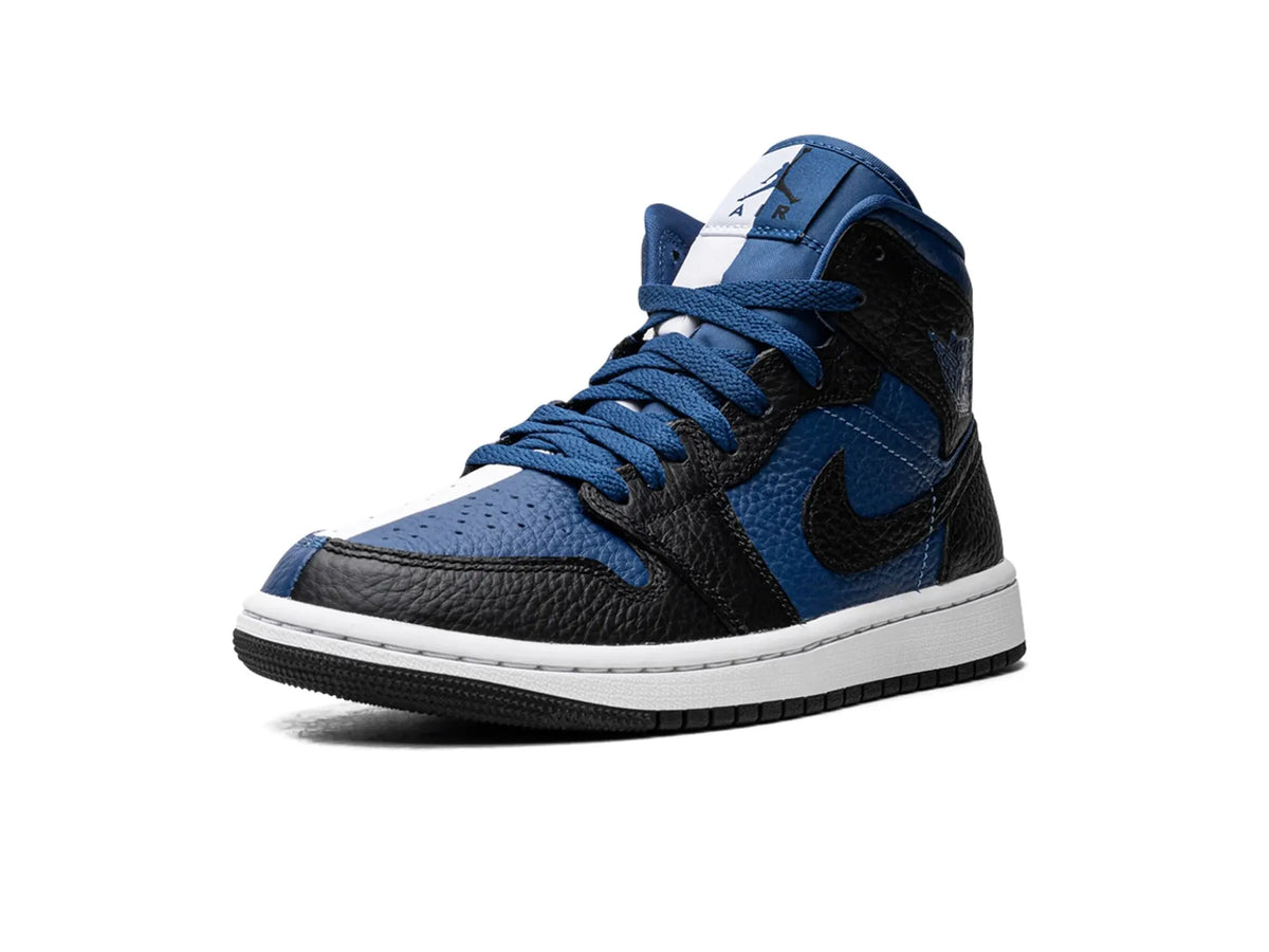 Nike Air Jordan 1 Mid Split "French Blue" - street-bill.dk