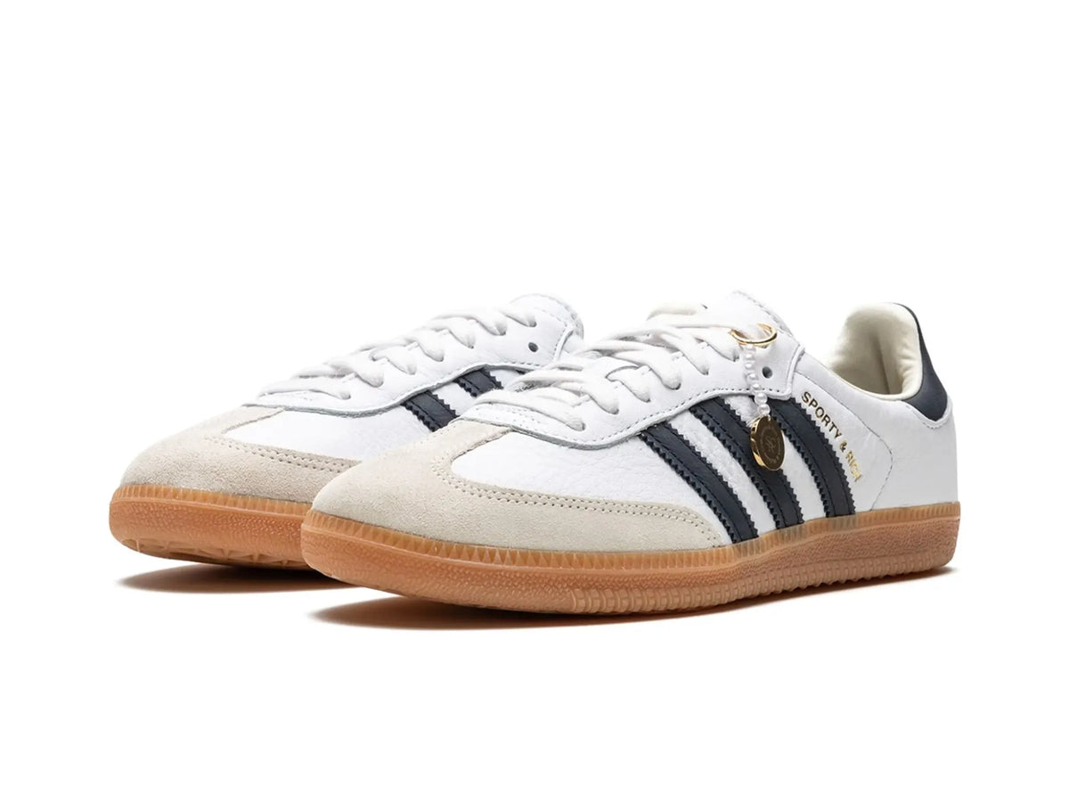 Adidas Samba OG Sporty & Rich "White Black" - street-bill.dk