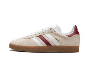 Adidas Gazelle "Aluminum Collegiate Burgundy" - street-bill.dk