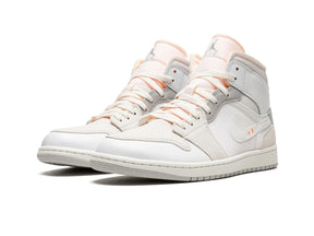 Nike Air Jordan 1 Mid SE Craft "Inside Out White Grey" - street-bill.dk