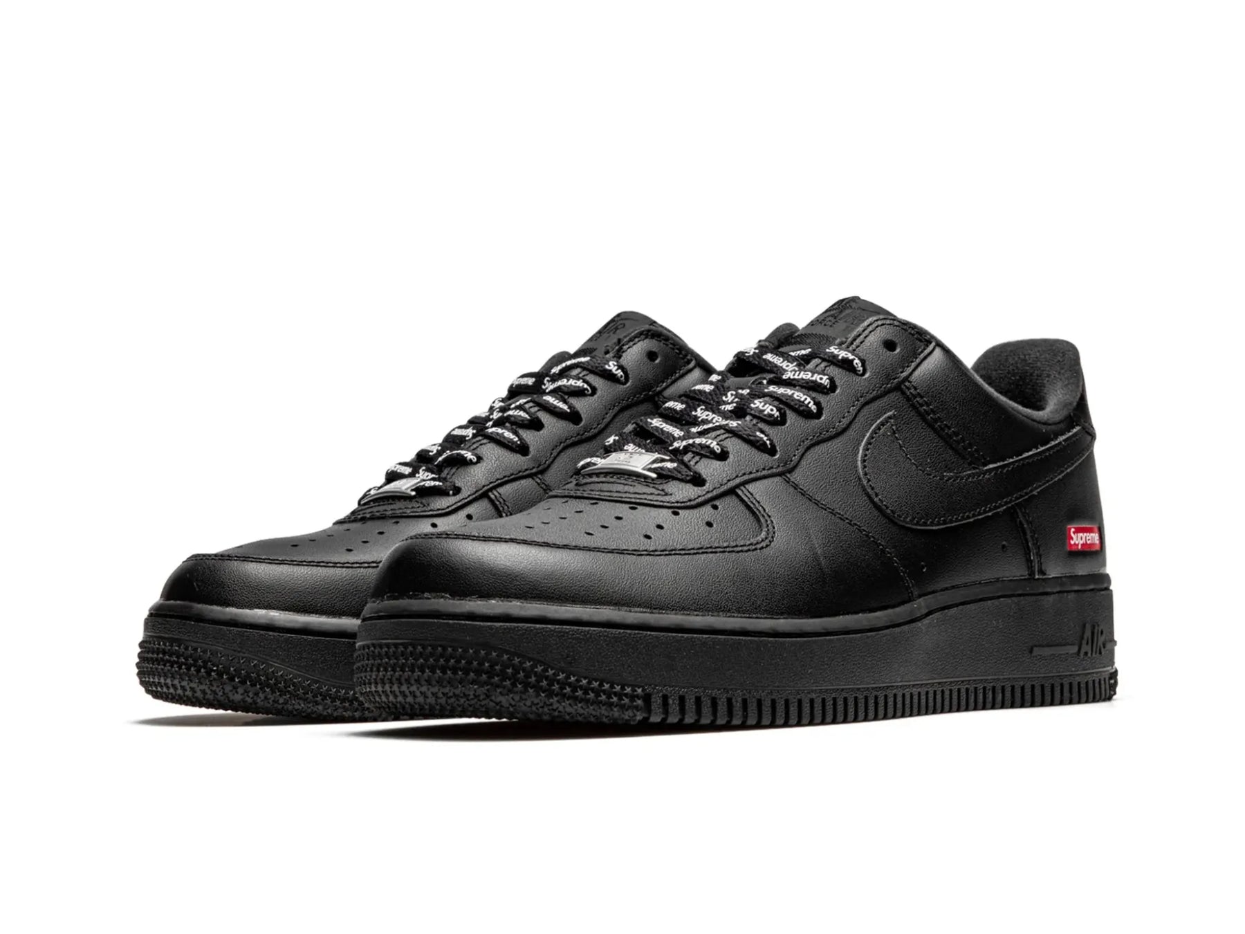 Nike Air Force 1 X Supreme "Black" - street-bill.dk