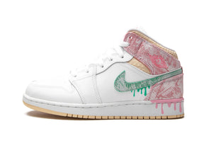 Nike Air Jordan 1 Mid "Paint Drip" - street-bill.dk