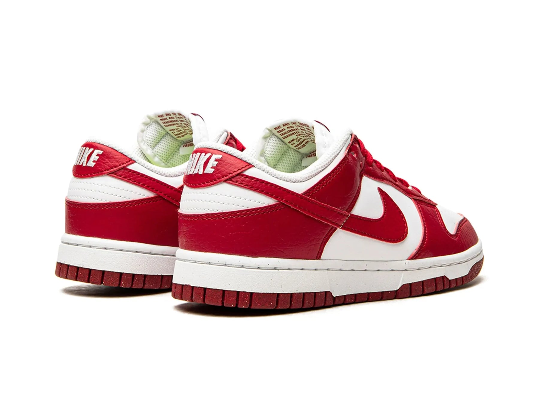 Nike Dunk Low Next Nature "White Gym Red" - street-bill.dk