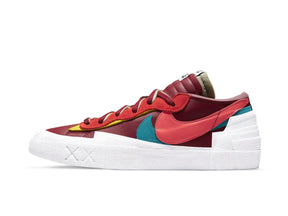 Nike Blazer Low Sacai X KAWS "Team Red" - street-bill.dk