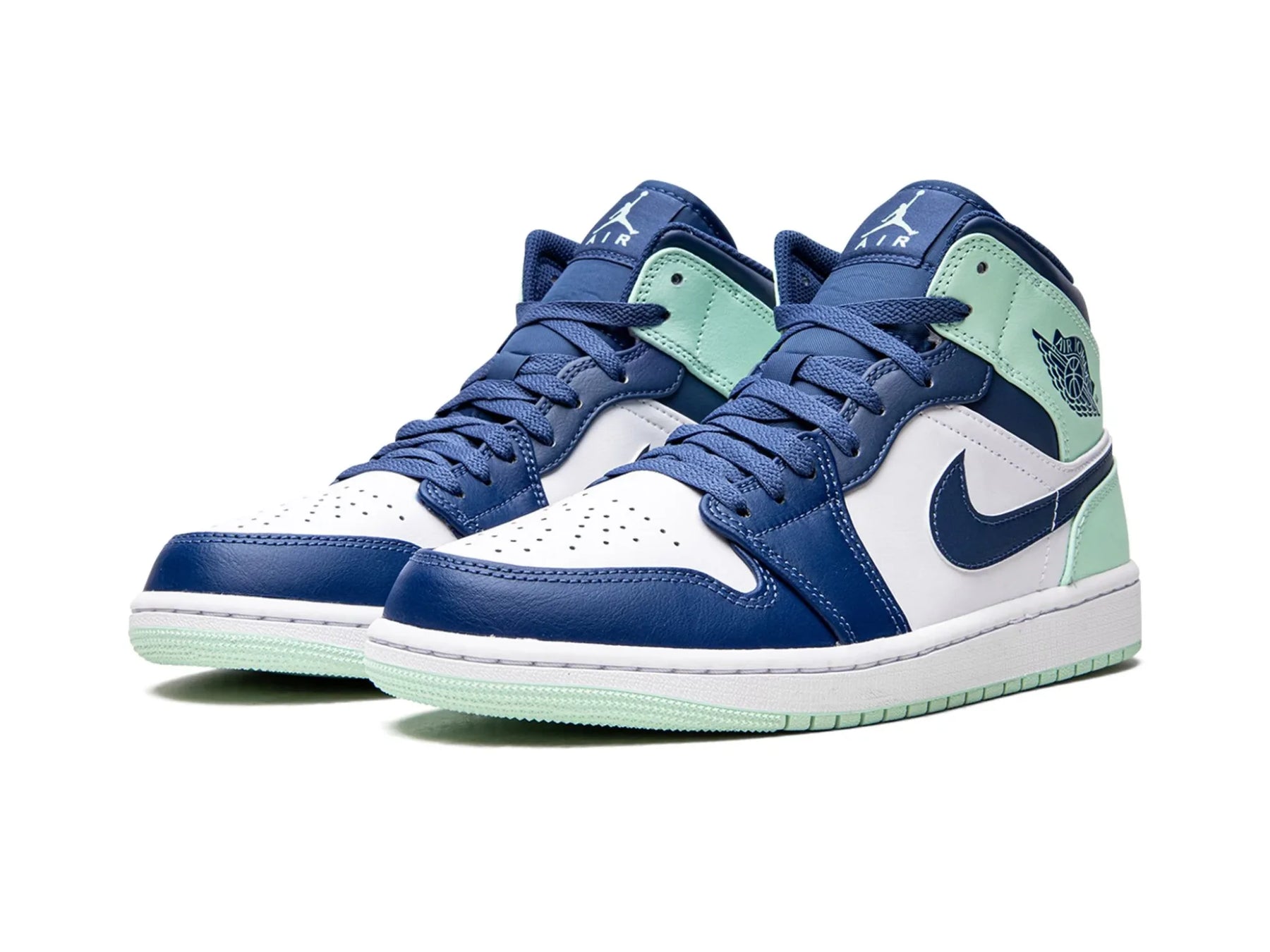 Nike Air Jordan 1 Mid "Mystic Navy Mint Foam" - street-bill.dk