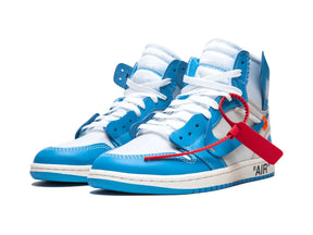 Nike Air Jordan 1 Retro High X Off-White "University Blue" - street-bill.dk