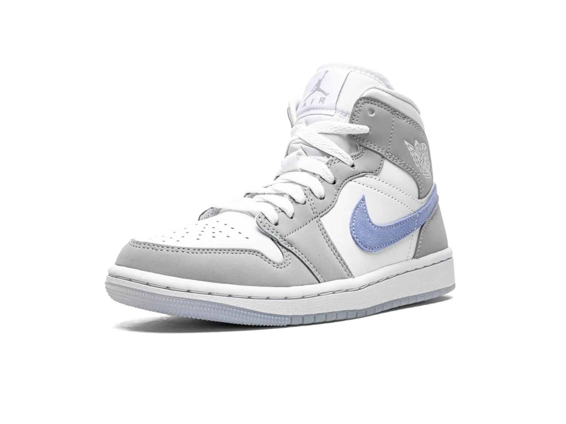 Nike Air Jordan 1 Mid "Wolf Grey" - street-bill.dk