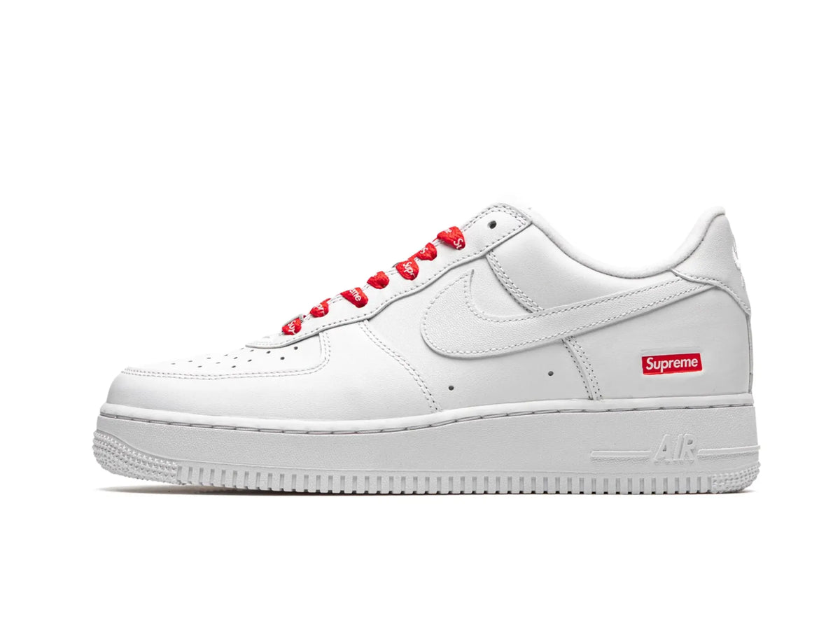 Nike Air Force 1 X Supreme "White" - street-bill.dk