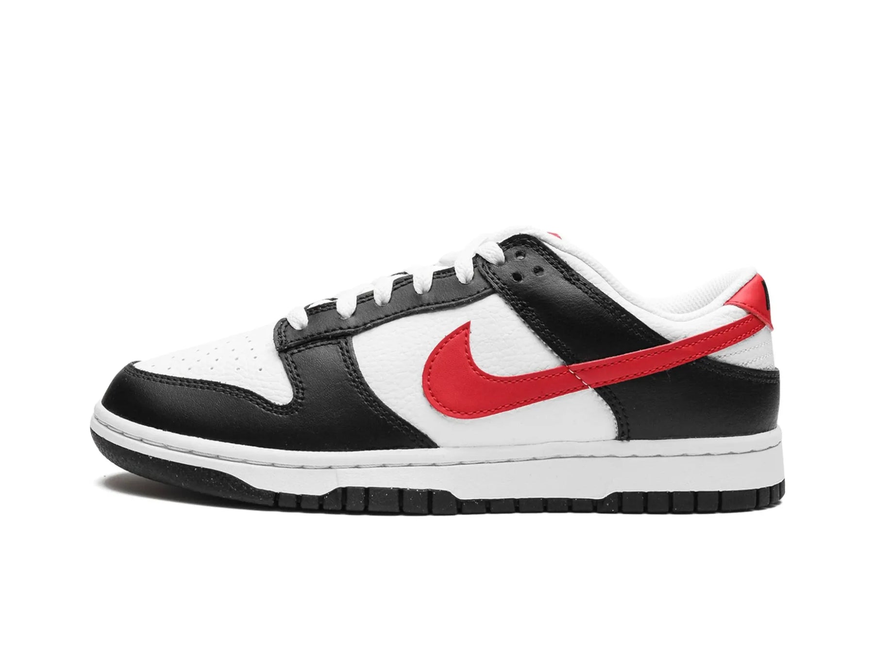 Nike Dunk Low Retro "Red Swoosh Panda" - street-bill.dk