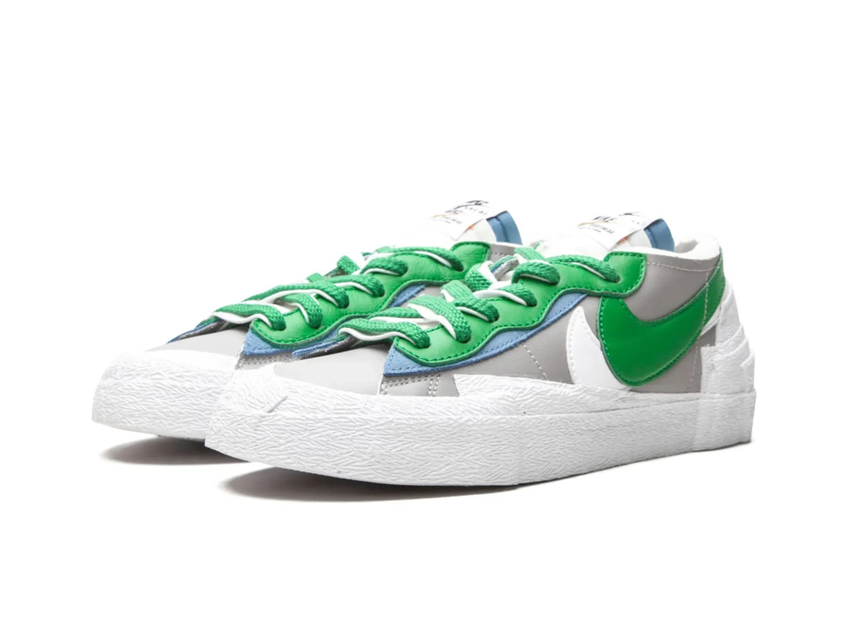 Nike Blazer Low Sacai "Medium Grey Classic Green" - street-bill.dk