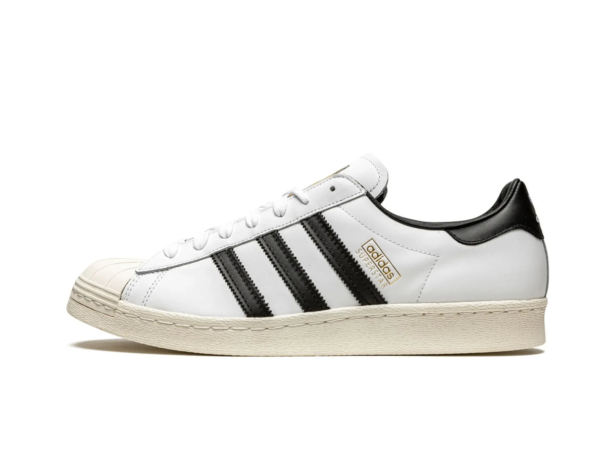 Adidas Superstar 80's X Bape "White Black" - street-bill.dk