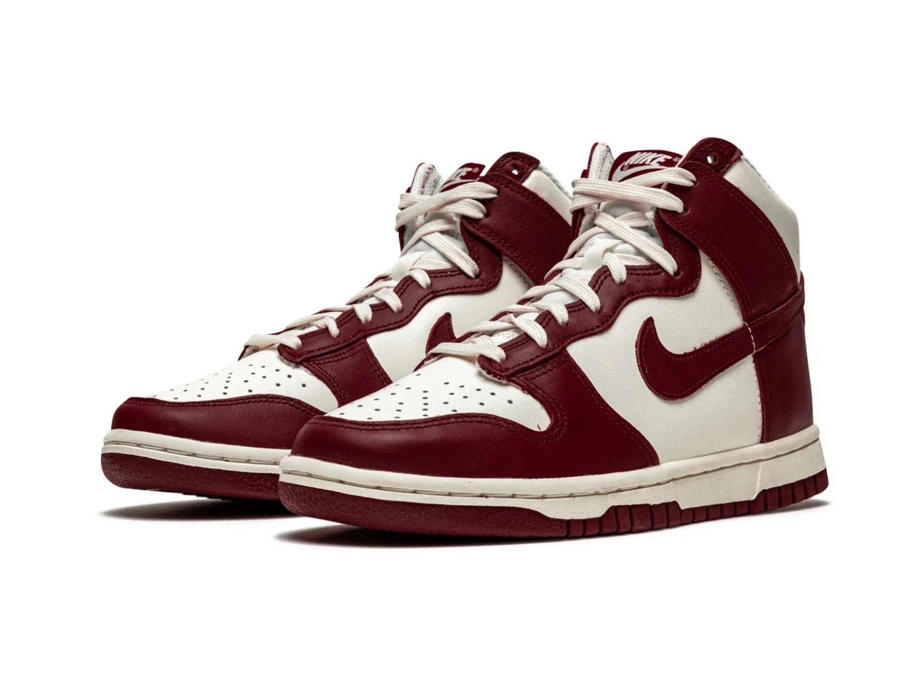 Nike Dunk High Sail "Team Red" - street-bill.dk