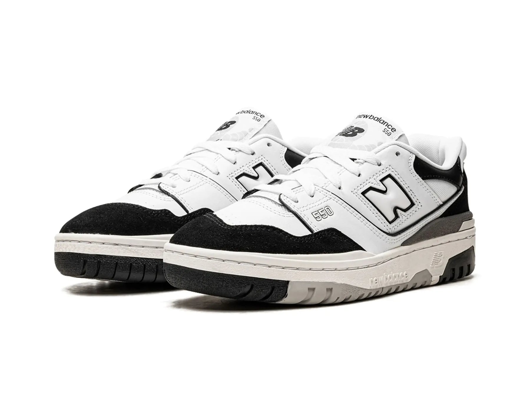 New Balance 550 "White Black Rain Cloud" - street-bill.dk