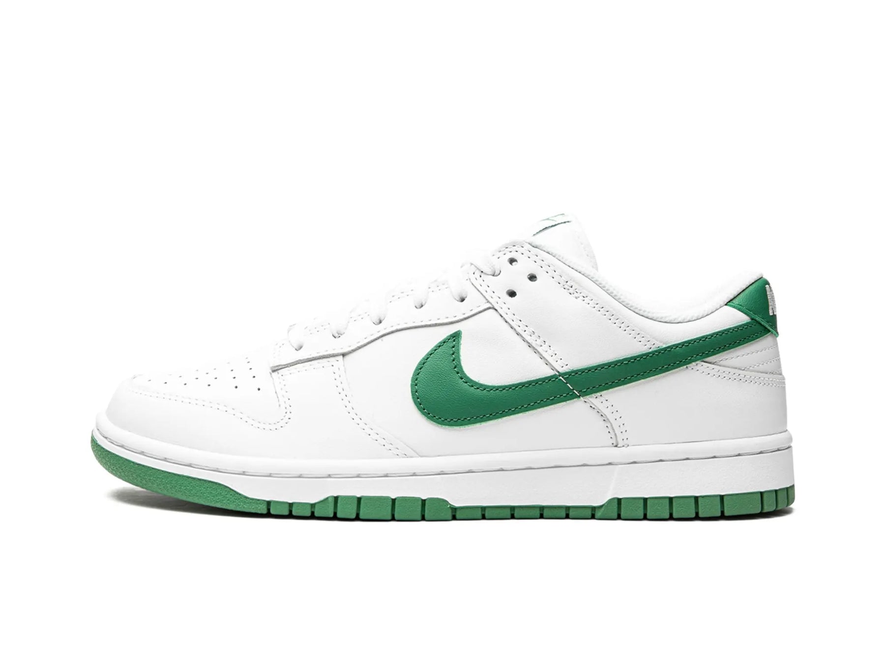 Nike Dunk Low "White Green Noise" - street-bill.dk