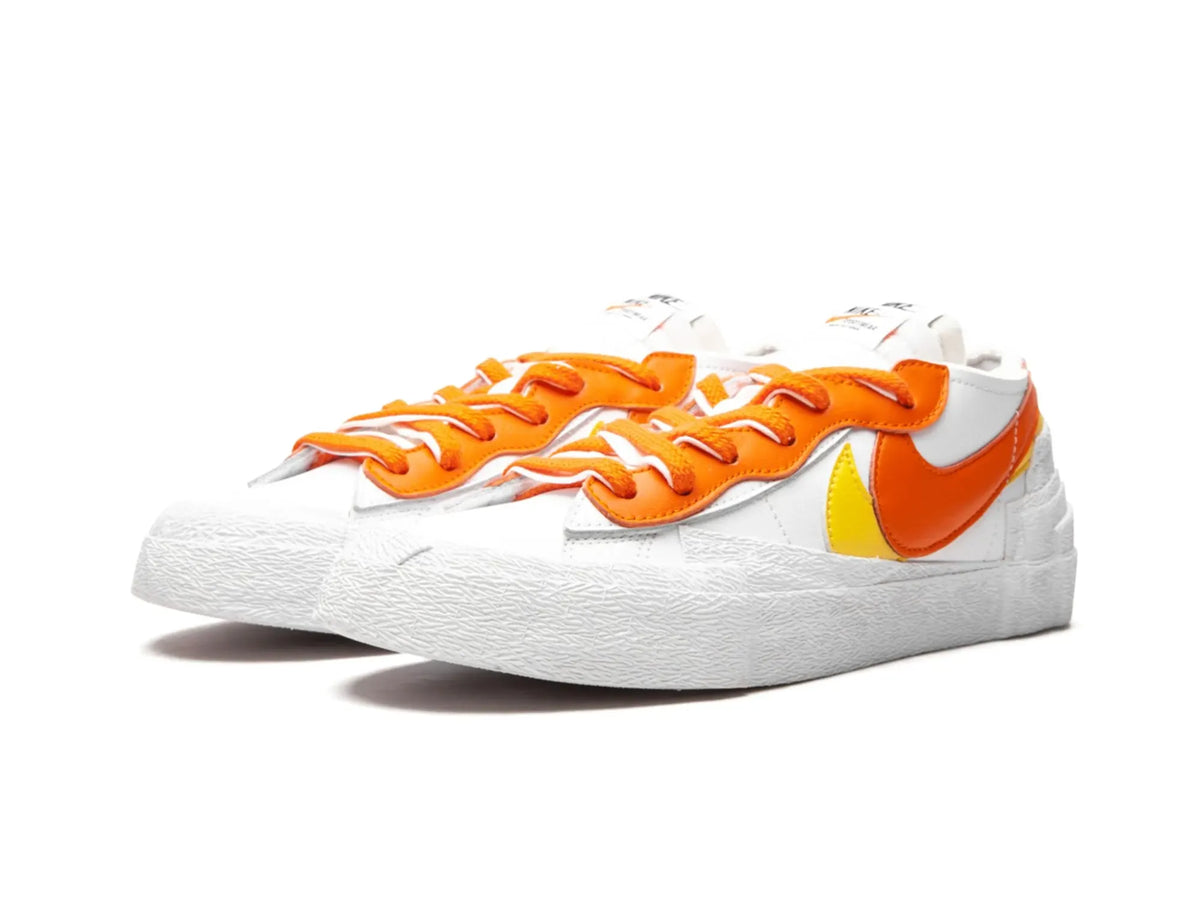 Nike Blazer Low Sacai "White Magma Orange" - street-bill.dk