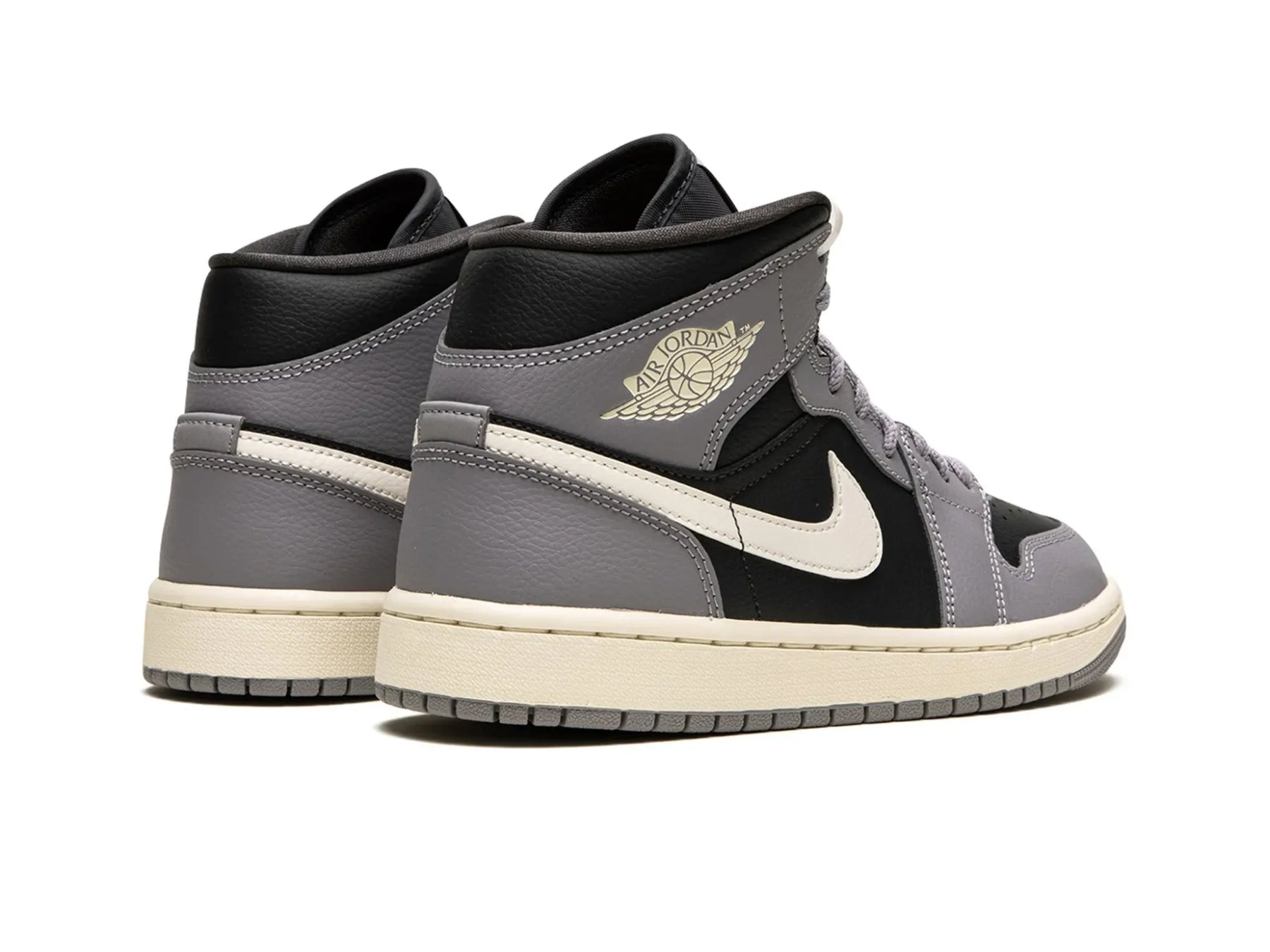 Nike Air Jordan 1 Mid "Cement Grey" - street-bill.dk