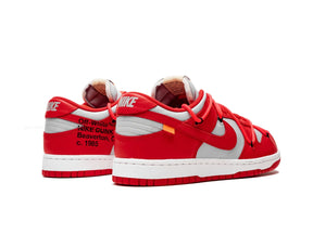 Nike Dunk Low X Off-White "University Red" - street-bill.dk