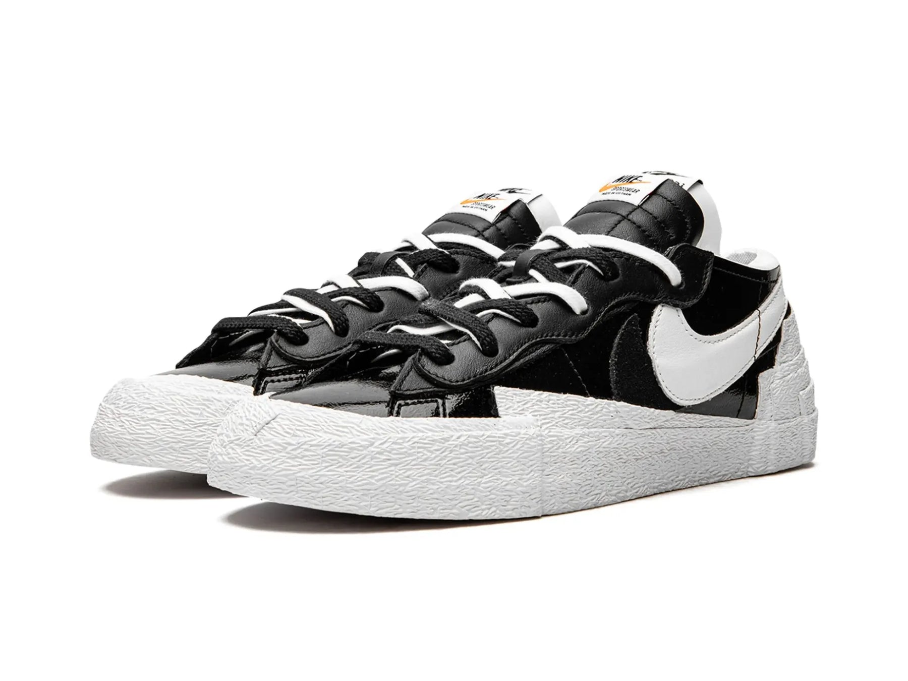 Nike Blazer Low X Sacai "Black White" - street-bill.dk