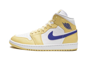 Nike Air Jordan 1 Mid "Lemon Wash Lapis" - street-bill.dk