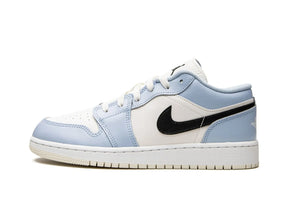 Nike Air Jordan 1 Low "Ice Blue Black" - street-bill.dk