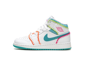 Nike Air Jordan 1 Mid "Multi-Knit" - street-bill.dk