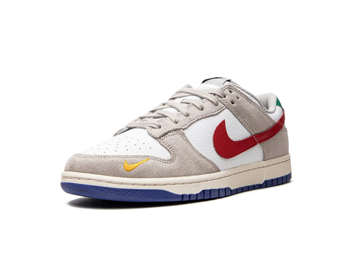 Nike Dunk Low "Light Iron Ore Red Blue" - street-bill.dk