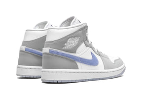 Nike Air Jordan 1 Mid "Wolf Grey" - street-bill.dk