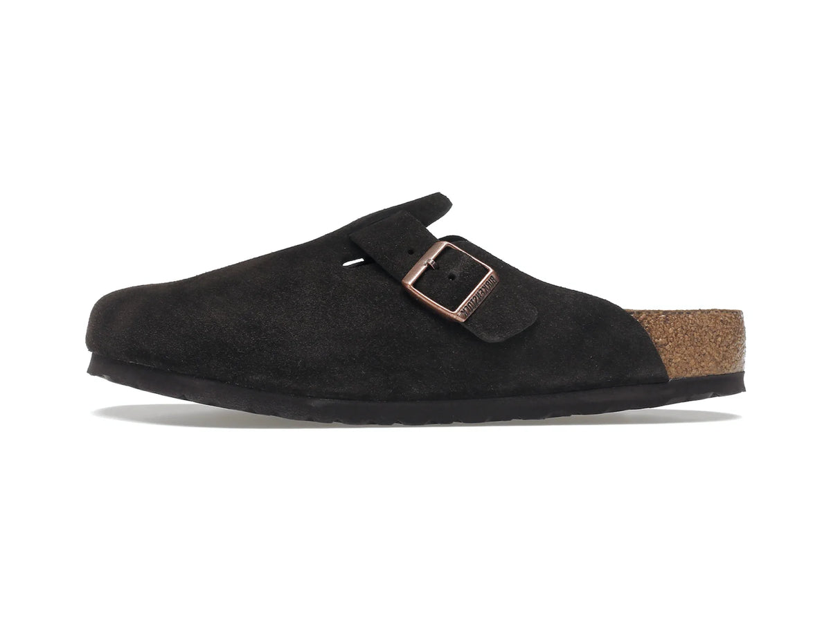 Birkenstock Boston "Soft Footbed Suede Mocha" - street-bill.dk