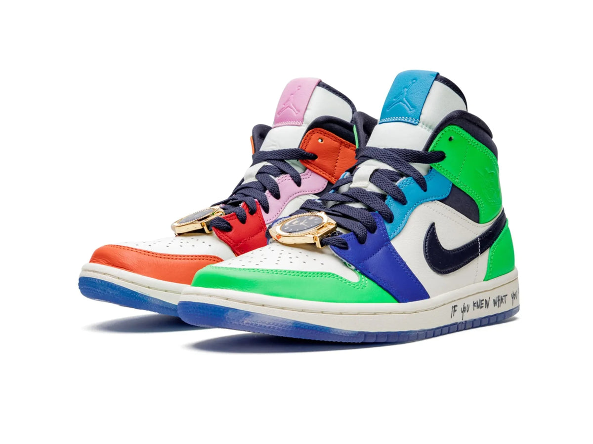 Nike Air Jordan 1 Mid SE "Fearless Melody Ehsani" - street-bill.dk