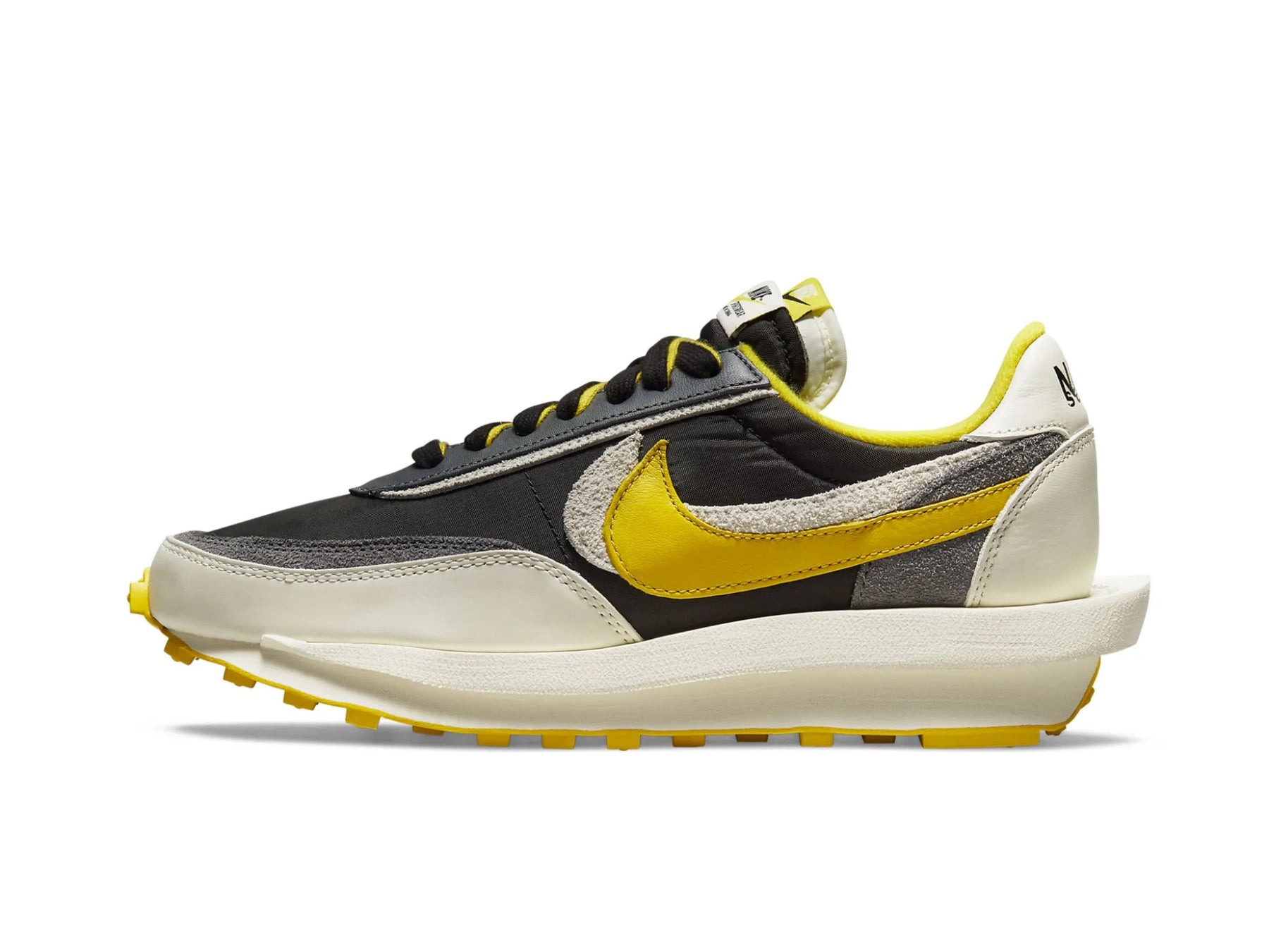 Nike LD Waffle X Sacai X UNDERCOVER "Black Bright Citron" - street-bill.dk