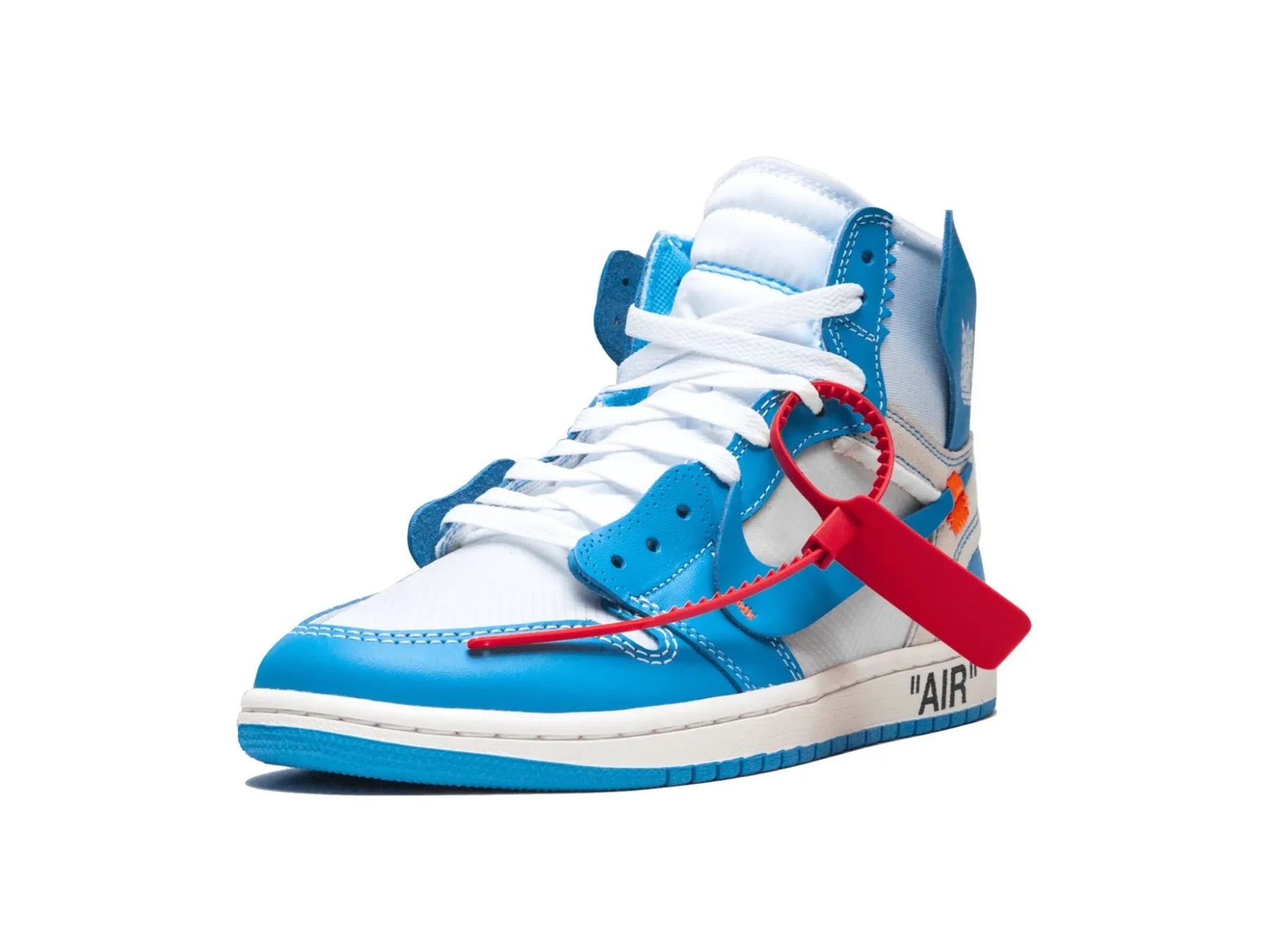 Nike Air Jordan 1 Retro High X Off-White "University Blue" - street-bill.dk