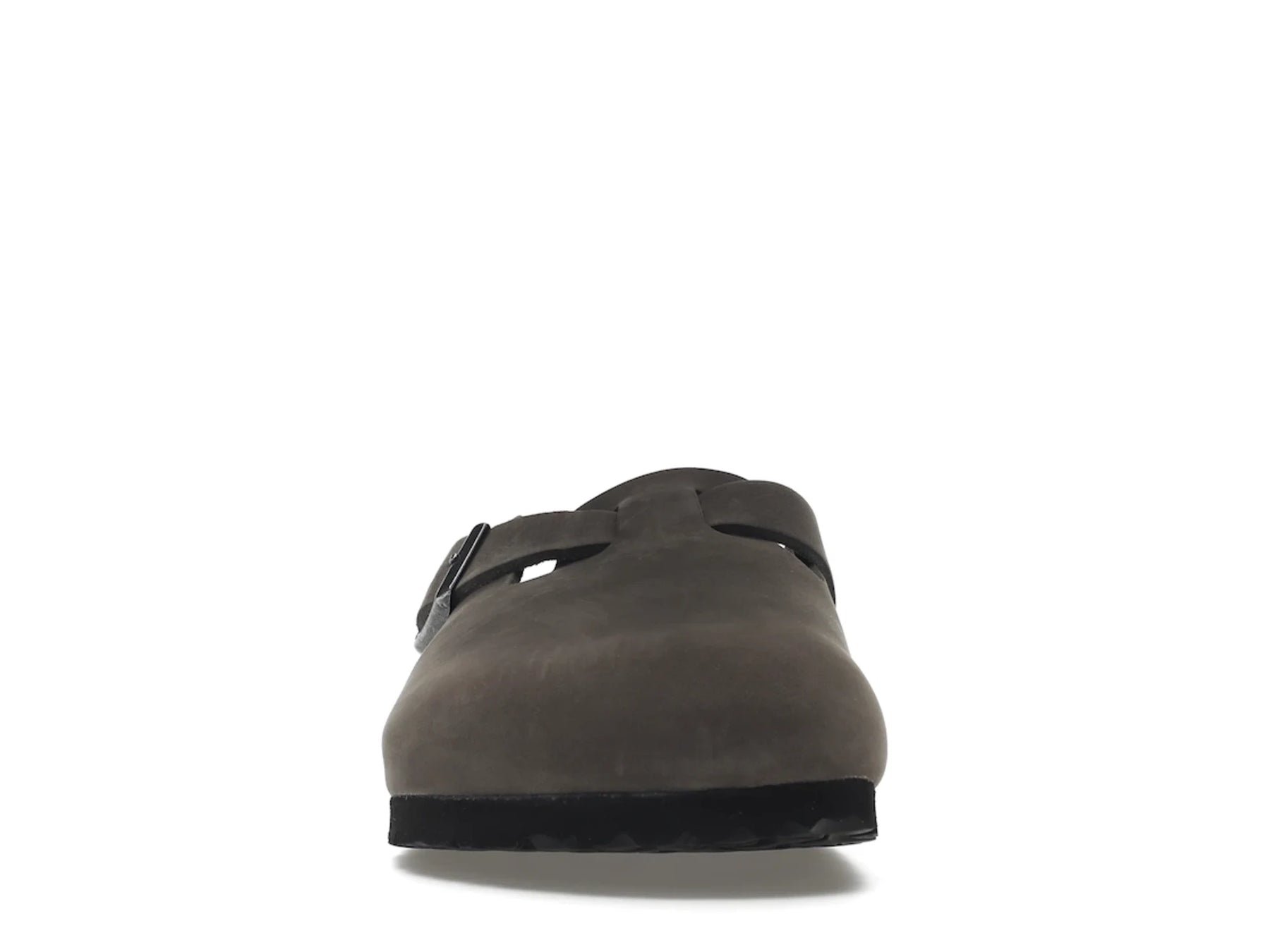 Birkenstock Boston "Soft Footbed Oiled Leather Iron Grey" - street-bill.dk