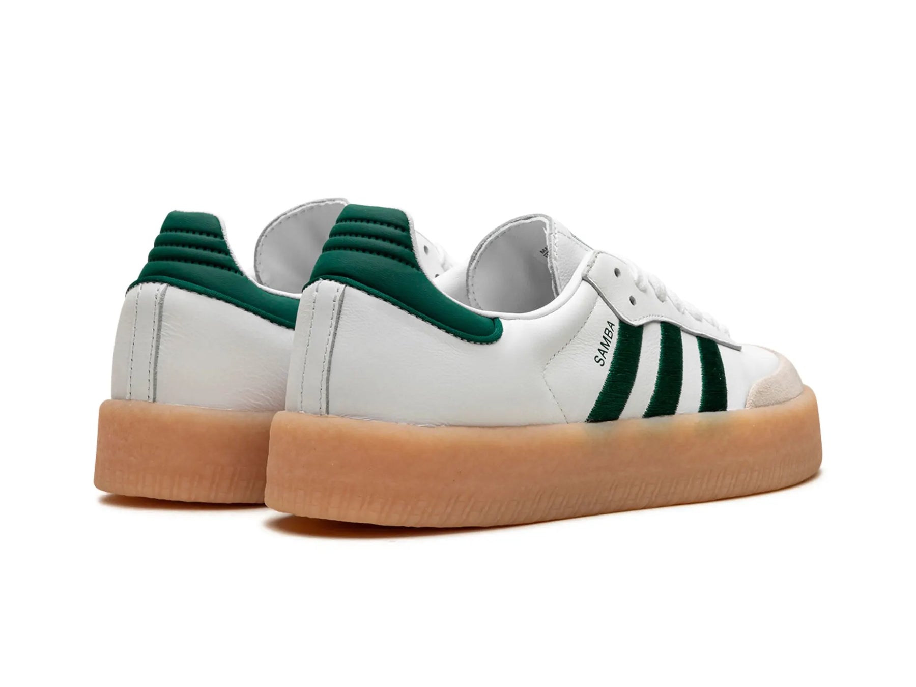 adidas Sambae White Collegiate Green Gum (Women's)