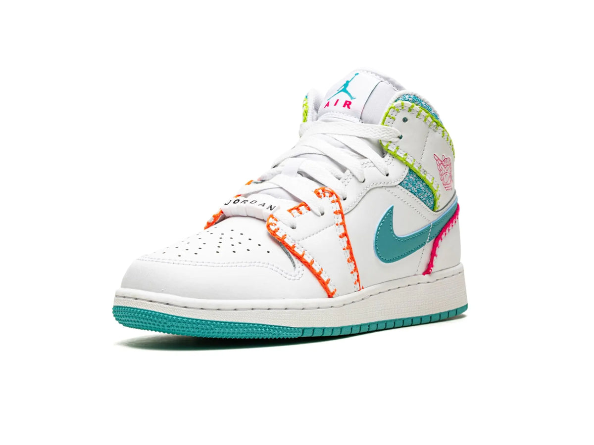 Nike Air Jordan 1 Mid "Multi-Knit" - street-bill.dk